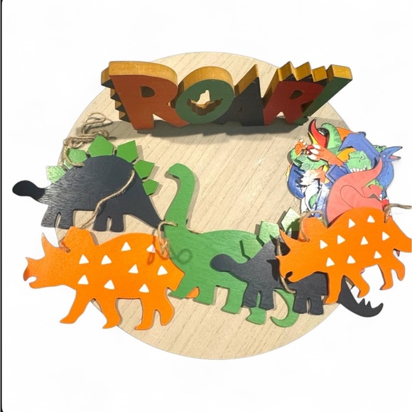 Colorful Dinosaur Wall Decor - Picture 2 of 3